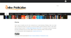 Desktop Screenshot of online-publication.com